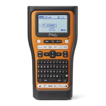 Brother Brother PTE560BTVPQL1 Bluetooth tiskalnik nalepk QWERTY 180 DPI
