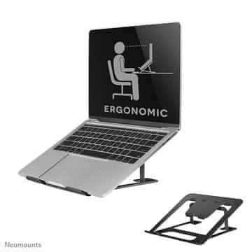 Neomounts Neomounts NSLS085BLACK Stojalo za prenosnik/notesnik, črno, 17"