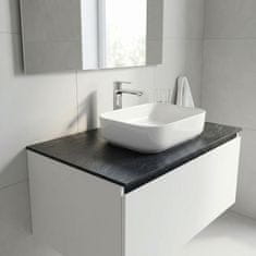 shumee HPL kopalniški pult za omarico 90 cm 90,5 x 45 cm črne barve (0190SL)