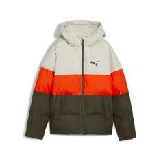 Puma Puma otroška puhasta jakna s kapuco, večbarvna, 62650270, r 152