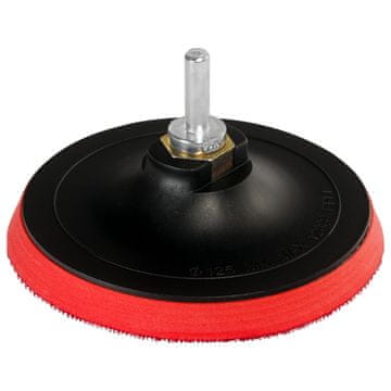 shumee Univerzalni Velcro brusni disk M14 steblo FI 8mm 125mm Vorstahl