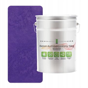 shumee Notranji arhitekturni beton 15 kg vijoličen H2711 | Loft učinek