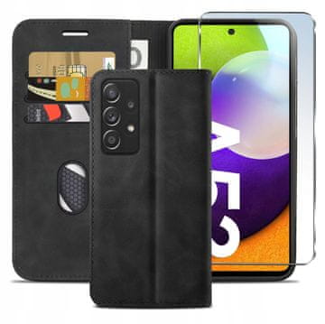 shumee Ovitek z magnetnim zapiranjem za Samsung A52 | A52s 5G + steklo
