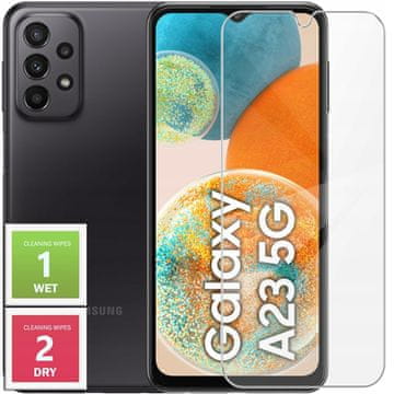 shumee Kaljeno steklo za Samsung Galaxy A23 5G - Zaščitno steklo 2.5D, 9H