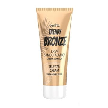 shumee Venita Trendy Bronze samoporjavitvena krema za temno kožo 75 ml