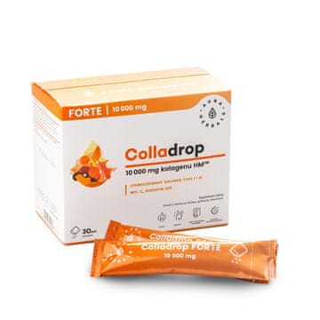 Aura Herbals Aura Herbals Colladrop Forte morski kolagen 10000 mg - 30 vrečk