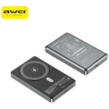 Awei AWEI POWERBANK PA-31 10000MAH ZA MAGSAFE IPHONE 12 13 14, INDUKTIVNA