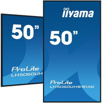 iiyama iiyama LH5060UHS-B1AG 49,5" 4K Android 11 Digital Signage 24/7