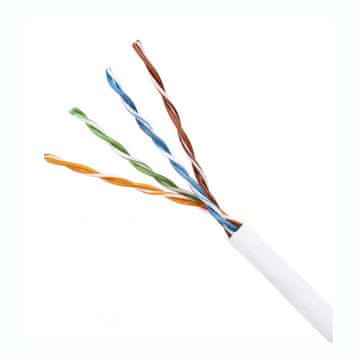 shumee Omrežni kabel Lanview LVN122004, bel, 305 m, Cat5e U/UTP (UTP)