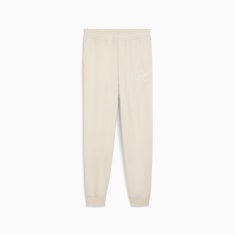 Puma Dekliške trenirke Puma ESS script FL bež 68872987 velikost 140