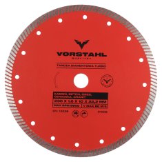 Turbo diamantni disk VROČE STISKAN KAKOVOSTNO 125x1,0x10x22,2 mm