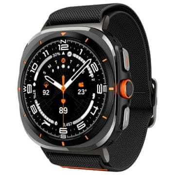 shumee Ovitek Spigen Fit Lite za Samsung Galaxy Watch Ultra 47mm, črn