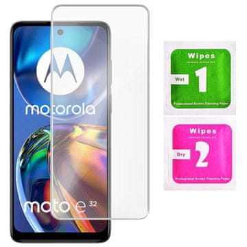 shumee Kaljeno steklo za Motorola Moto E32 - Zaščitno steklo 2.5D, 9H