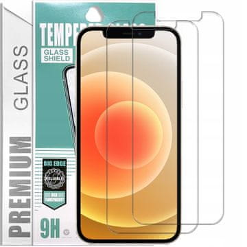shumee 2x kaljeno steklo PremiumGlass 9H za iPhone 12 / iPhone 12 Pro