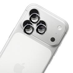 3MK Apple iPhone 17 Pro /17 Pro Max - zaščita leč 3mk Pro, srebrna
