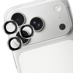 3MK Apple iPhone 17 Pro /17 Pro Max - zaščita leč 3mk Pro, srebrna
