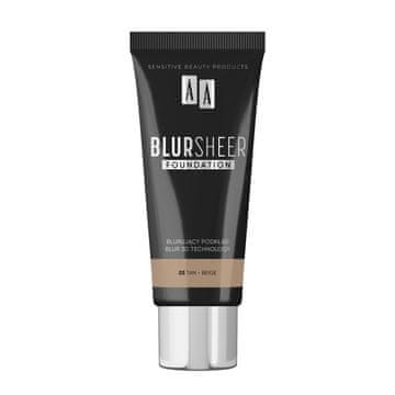 shumee AA Blur Sheer Blur tekoči puder v odtenku 03 Tan - Beige 30 ml
