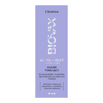 shumee L'biotica Biovax Ultra Violet tonirno olje za blond lase 50 ml