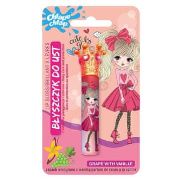 Gloss za ustnice z vonjem grozdja in vanilije Crown 1,8 ml