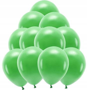 PartyDeco Baloni 30 cm, pastelno zelena barva trave, 100 kosov. 1 paket.