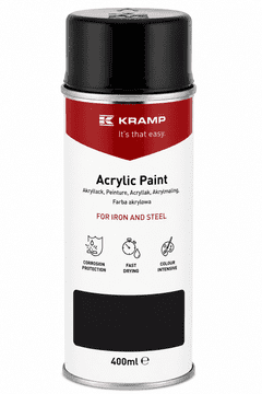 Kramp Barva primerna za stroje Massey Ferguson, sijajno črna 400 ml