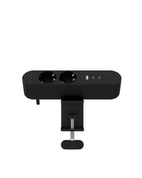 MicroConnect MicroConnect MC-mdps-EU2-30W Večnamenska vtičnica 2xUSB-C 30W
