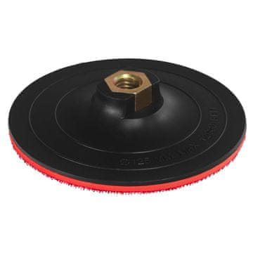 shumee Velcro brusilna plošča M14 125 mm za kotni brusilnik Vorstahl