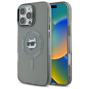 Karl Lagerfeld Ovitek Karl Lagerfeld MagSafe Choupette Head za iPhone 16 Pro
