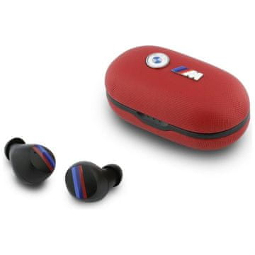 Bmw TWS Bluetooth slušalke BMW M kovinski logotip ENC rdeče barve