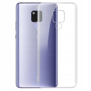 shumee Prozoren ovitek z zadnjim pokrovom za Huawei Mate 20 + steklo