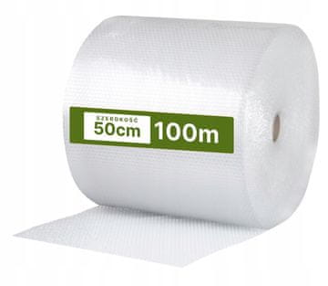 shumee Mehurčkasta folija, širine 50 cm, zaščitna, dolga, rola 100 m