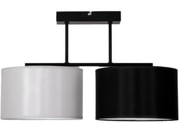 GH Moderna viseča svetilka, stropna svetilka, senčnik, 2x60W LED