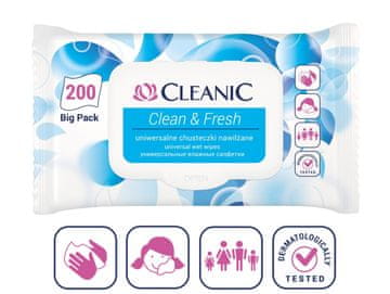 shumee Harper Cleanic osvežilni gel za prhanje Clean&Fresh 200 kosov
