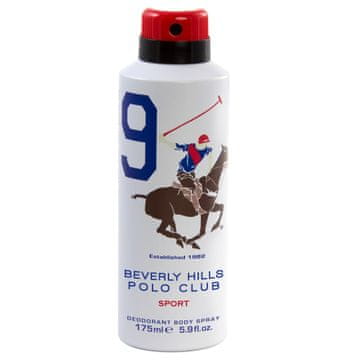 shumee Beverly Hills Polo Club 9 dezodorant v spreju za moške 175 ml