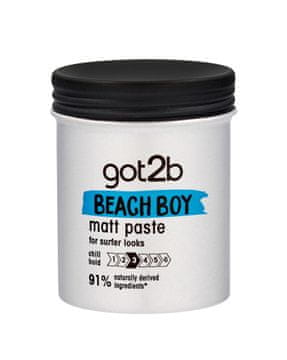 Schwarzkopf Schwarzkopf Got2b Beach Boy matirajoča modelirna pasta 100 ml