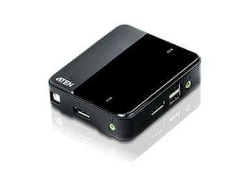 Aten Aten 2-portno USB DisplayPort 4K UHD KVM stikalo, CS782DP-AT