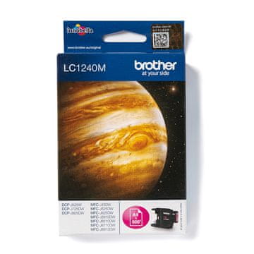 Brother Kartuša s črnilom Brother LC1240M, 1 kos, originalna magenta