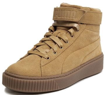 shumee Puma - ženski čevlji - semiš platforma MID JR 366018-03 35.5