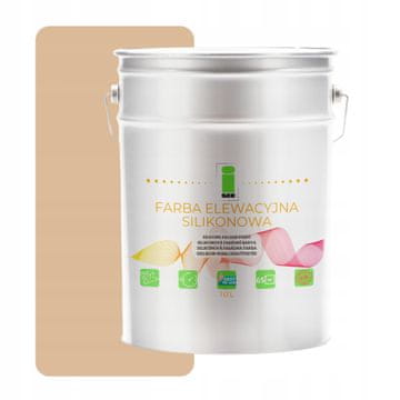 shumee Silikonska fasadna barva, paropropustna, 10 l, mat bež, F445