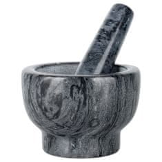 Artemis Kuhinjski malter iz granita za mletje pesta začimb, velik XL