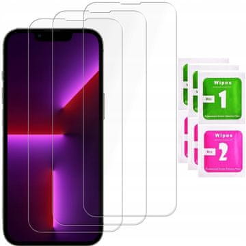 shumee 3x kaljeno steklo 9H za iPhone 13 PRO MAX | steklo | 3-PAKET