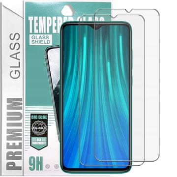 shumee 2x kaljeno steklo PremiumGlass 9H za Xiaomi Redmi Note 8 Pro
