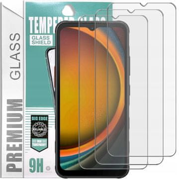 shumee 3x kaljeno steklo PremiumGlass 9H za Samsung Galaxy Xcover 7
