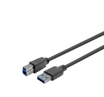 Vivolink PROUSB3AB7C USB 3.2 Gen 1 AB kabel 7 m črne barve