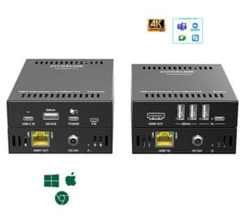 Vivolink VLUSBCEXT151 KVM podaljšek, oddajnik in sprejemnik