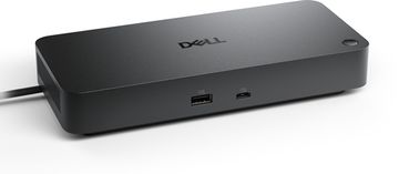 DELL WD25 žični USB 3.2 Gen 2 (3.1 Gen 2) Type-C črne barve