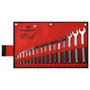 shumee Komplet viličastih ključev CrV, 17 kosov, 6-32 mm, Vorstahl
