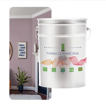 shumee Keramična pralna stenska barva vresja, poljski izdelek, 5 l