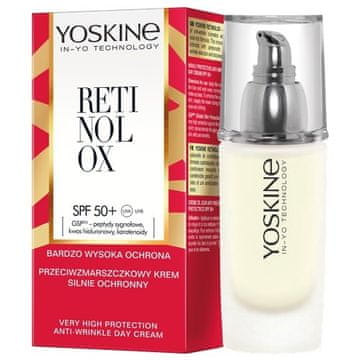 DAX Yoskine Retinolox krema proti gubam z močno zaščito SPF 50+