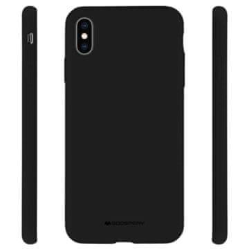 Mercury Silikonski ovitek Mercury za iPhone 14 Plus 6.7 črne barve